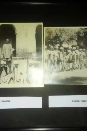 Soldger of Arji Hukumat & Civilian Ready for War of Independence