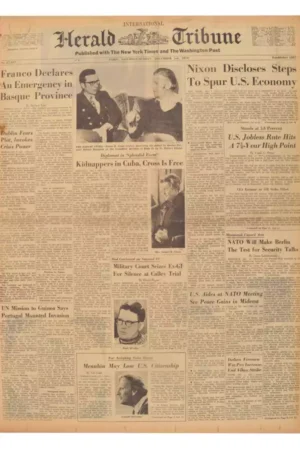 Nixon Diseloses Steps to Spur U. S. Economy