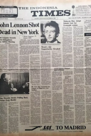 John Lennon Shot Dead in New York