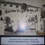 Congress Party Member along with Sardar Vallabhbhai Patel-Porbandar