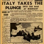 Italy Takes The Plunge: In to War at Midnight