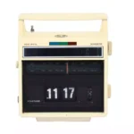 FM & AM 2 Band Clock Radio & Thermometer