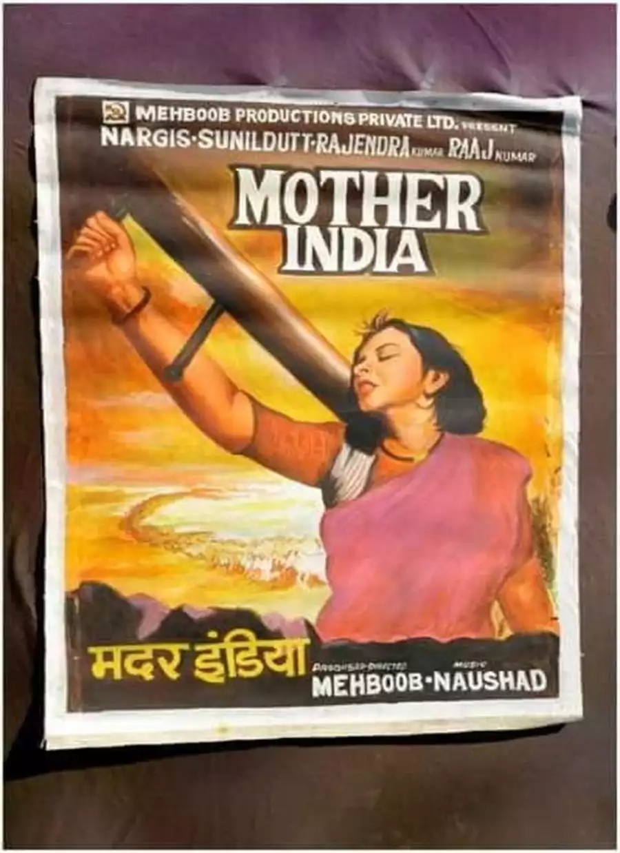 5698.webp Movie Poster – Mother India - Image 1