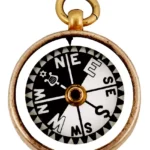 Miniature Pocket Compass