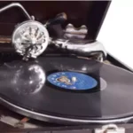 His Master’s Voice Model 102d Portable Gramophone