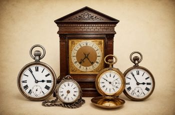 Timepieces mockup - collections