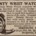 Vintage Watch Advertisement – Plate 02