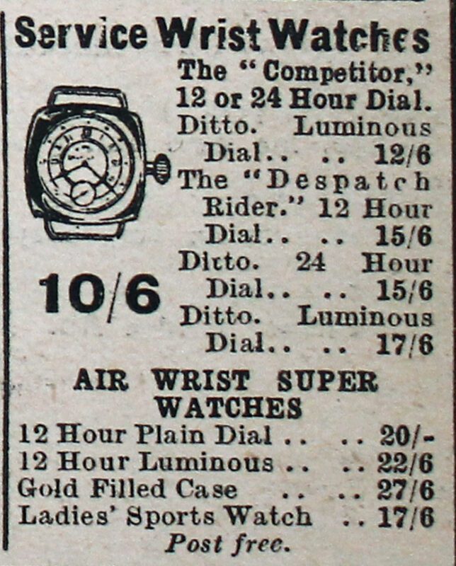 Vintage Watch Advertisement – Plate 27