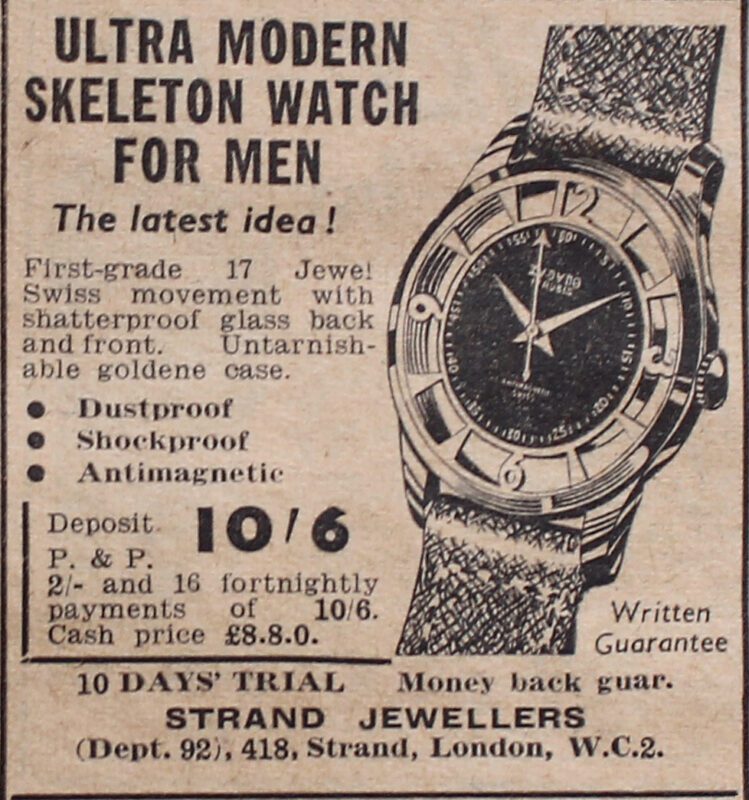 Vintage Watch Advertisement – Plate 72