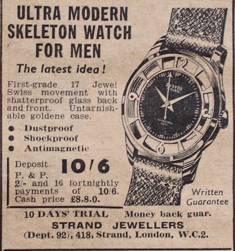Vintage Watch Advertisement – Plate 72 Vintage Watch Advertisement – Plate 72 - Image 1