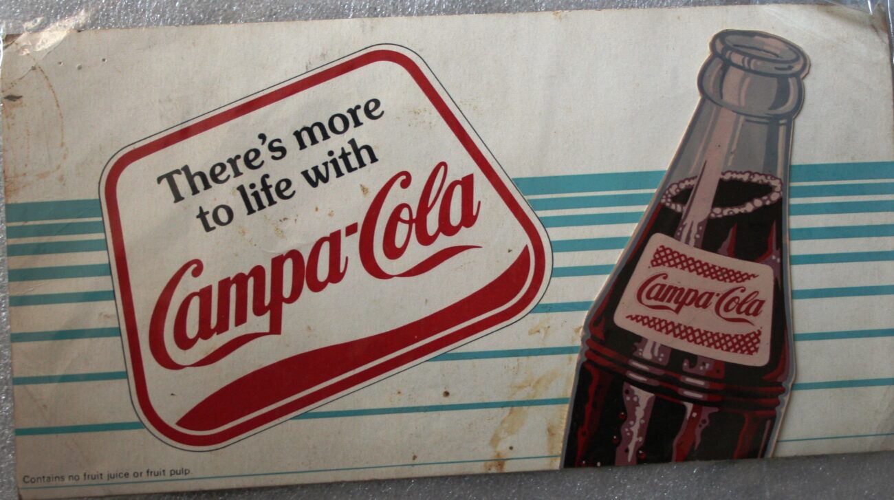 Campa Cola Vintage Advertisement (Plate 6)