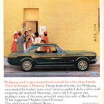 1965 Ford Mustang Vintage Advertisement (CN336049-081)