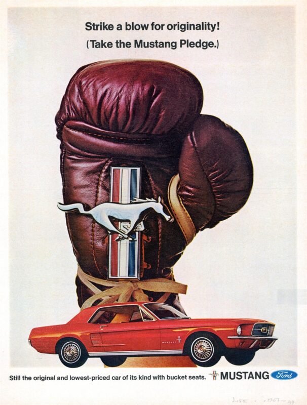 1967 Ford Mustang Vintage Advertisement (CN336049-066)
