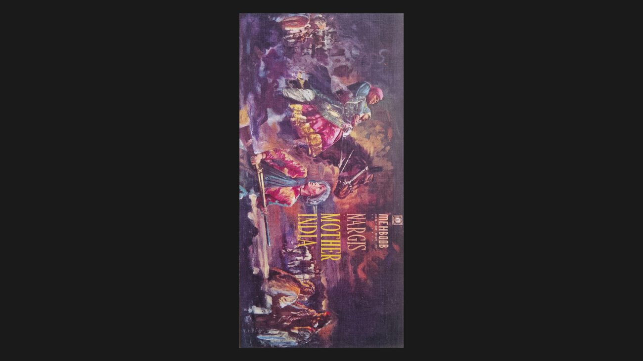 Mother India Hand-painted Lobby Card - Set I