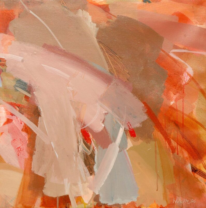Hukum Lal Verma – HLV - 12 - 2_X2_ feet - Acrylic on Canvas - Sold