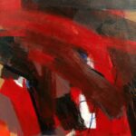 HLV - 56 - 26X26 inch - Acrylic on Canvas, Hold Farhat Saxena