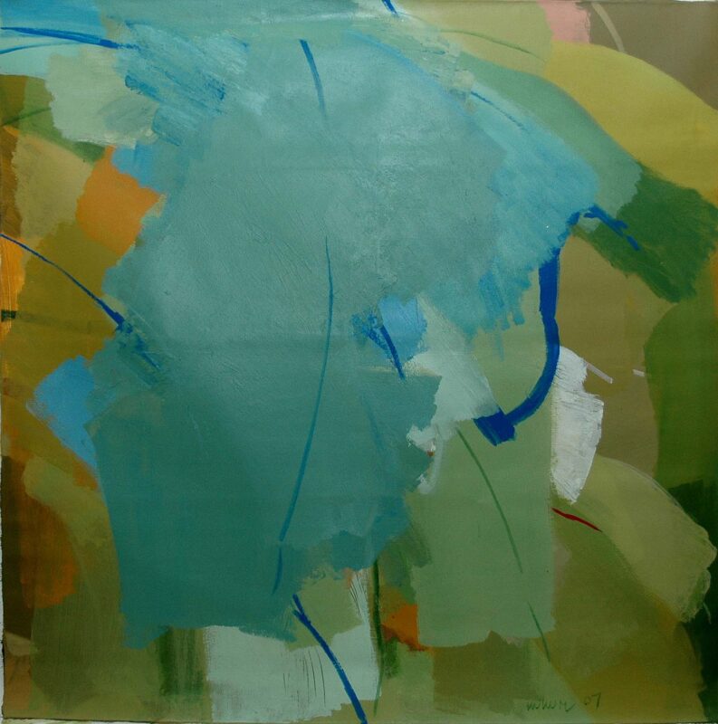 Hukum Lal Verma – HLV - 63 - 51.5X52 inch - Acrylic on Canvas, Available