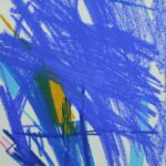 Hukum Lal Verma – HLV - 90 - 10 x 14, Oil pastel on Paper, 2005, Available