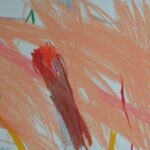 Hukum Lal Verma – HLV - 91 - 10.5X14 inch -Oil Pastel on Board - 2005, Availab