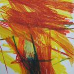 Hukum Lal Verma – HLV - 93 - 10.5X14 inch - Oil Pastel on Board, 2005, Availab