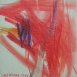 Hukum Lal Verma – HLV - 94 - 12X12.5 inch - Dry & Oil Pastel on Board, 2004, A