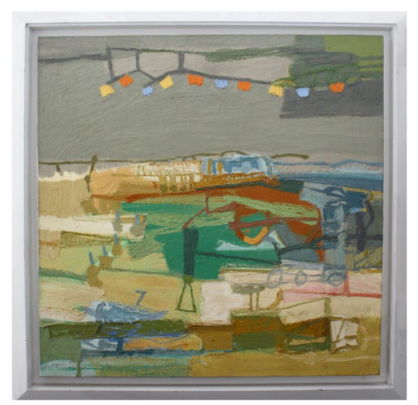 KIS - 11, 36x36 inch, Oil on Canvas, Untitled, Reserved for copal auction