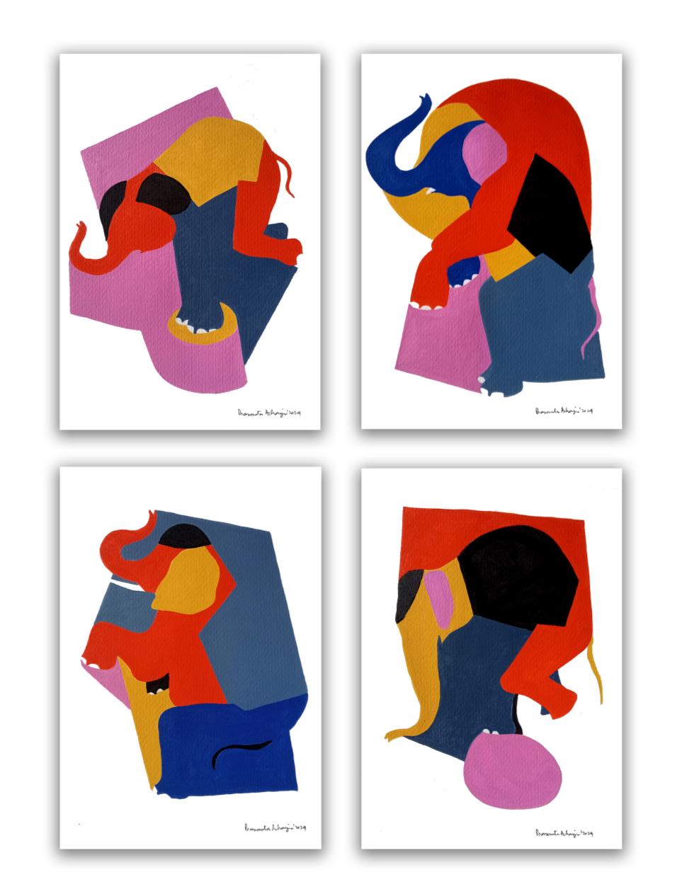 Prasanta Acharjee – Violin Players Study Prasanta Acharjee – Violin Players Study - Image 1