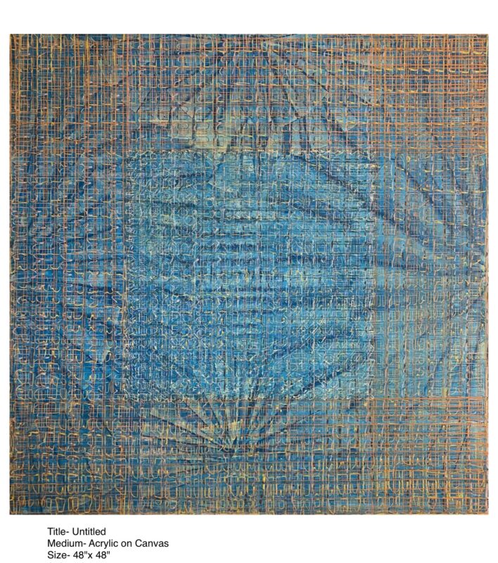 Radhesham Dhamal – Untitled Grid I