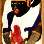 Thota Vaikuntam – TV - 22 - 16 X 12 inch - Acrylic on Board - Available