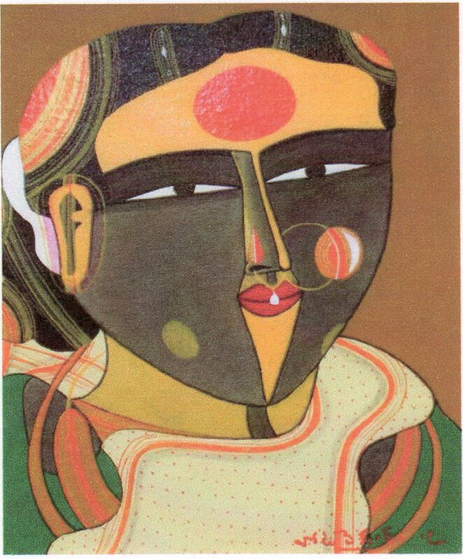 Thota Vaikuntam – TV - 39 - 10X8 inch - Oil on Board, Available