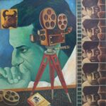 VM - 6, 72X63 inch, Oil on Canvas, Taurus, aavailable, refused by Kandoi