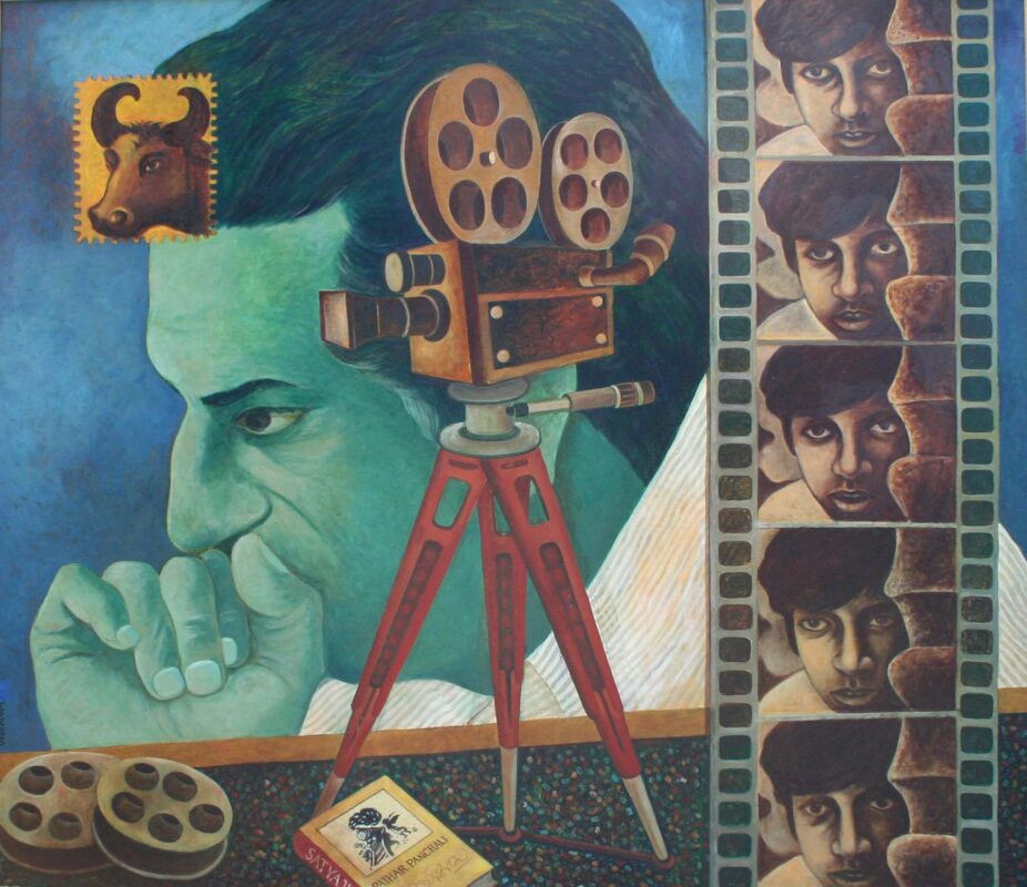 VM - 6, 72X63 inch, Oil on Canvas, Taurus, aavailable, refused by Kandoi